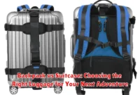 Backpack vs Suitcase: Choosing the Right Luggage for Your Next Adventure