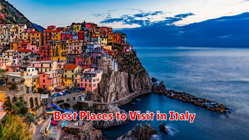 Best Places to Visit in Italy
