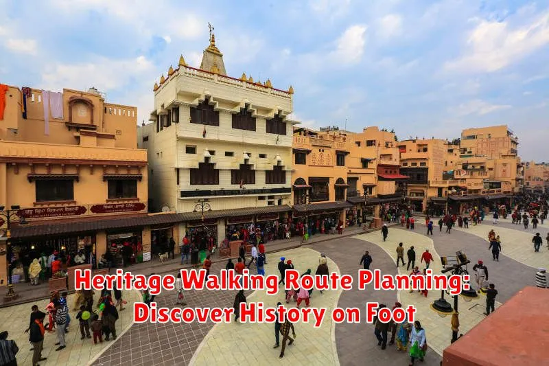Heritage Walking Route Planning: Discover History on Foot