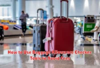 How to Use Baggage Allowance Checker Tools to Avoid Fees