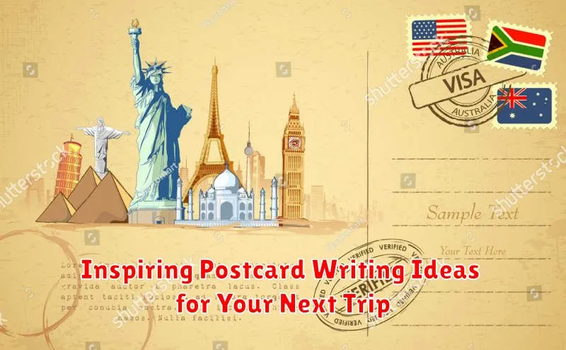 Inspiring Postcard Writing Ideas for Your Next Trip