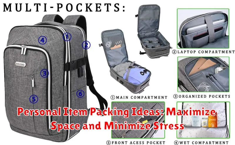 Personal Item Packing Ideas: Maximize Space and Minimize Stress