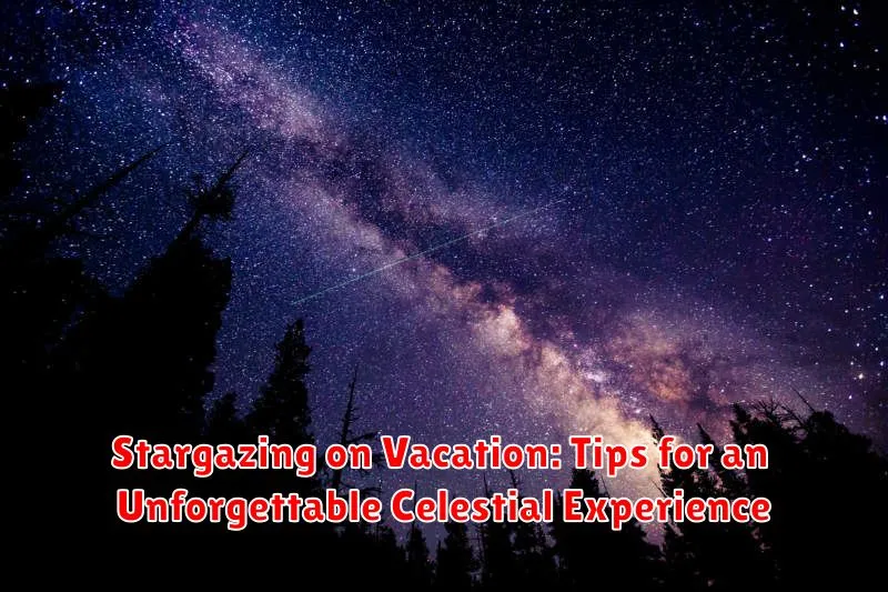 Stargazing on Vacation: Tips for an Unforgettable Celestial Experience