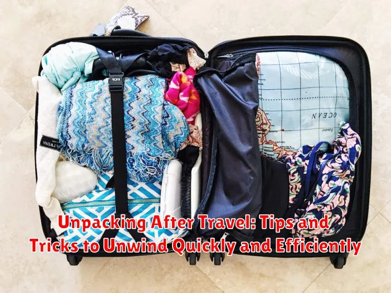 Unpacking After Travel: Tips and Tricks to Unwind Quickly and Efficiently