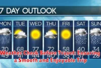 Weather Check Before Travel: Ensuring a Smooth and Enjoyable Trip